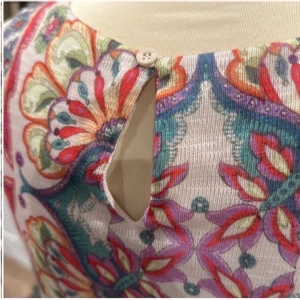 Desigual Colorful Paisley Sleeveless Mini Dress - Picture 9 of 14